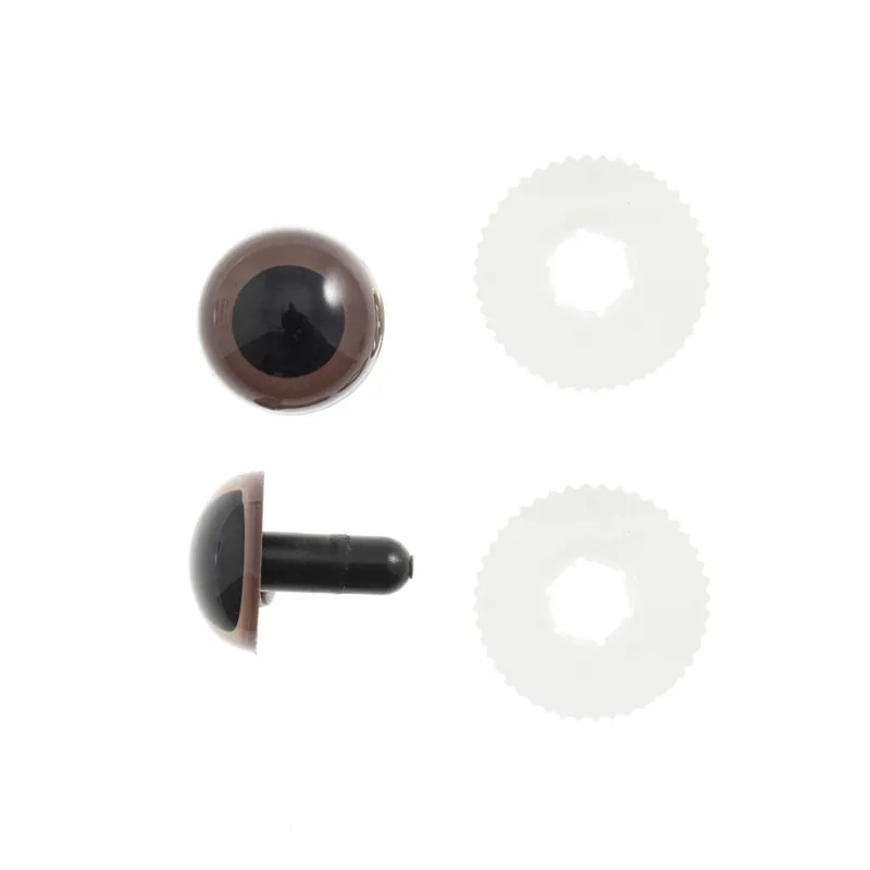 Authentic Trimits Brown Toy Safety Eyes 12mm 6 Pack