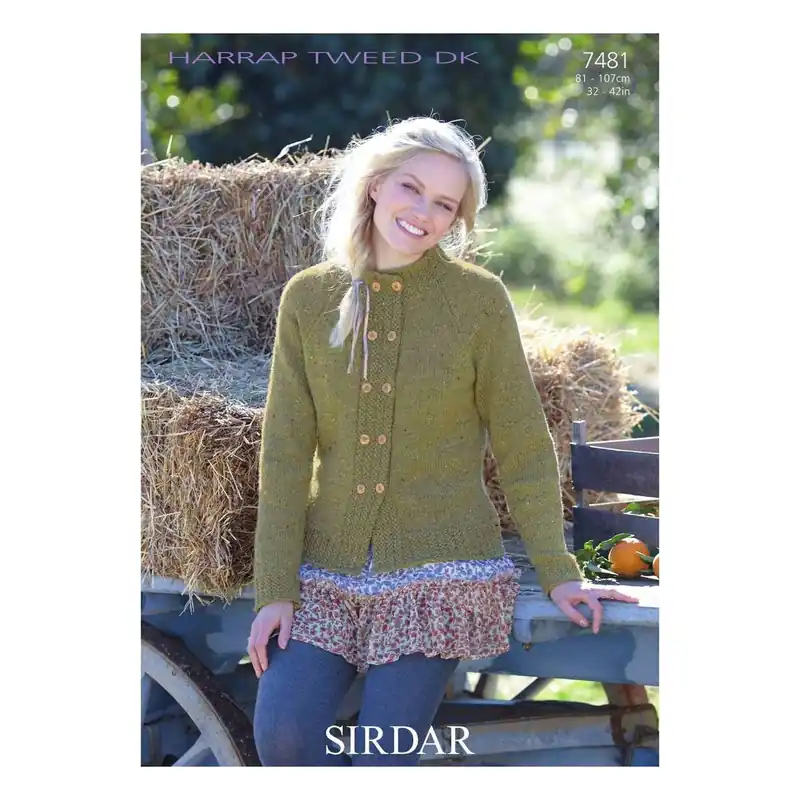 Sirdar Harrap Tweed Jacket Digital Pattern 7481 Premium