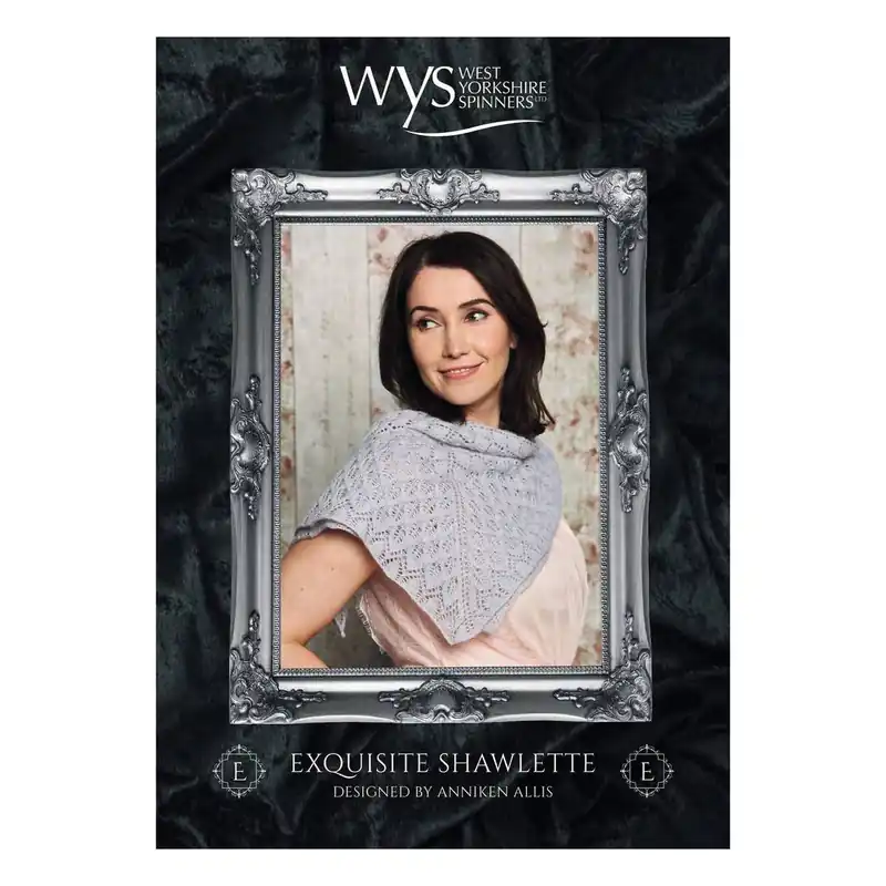 Worldwide Shipping FREE PATTERN West Yorkshire Spinners Exquisite Shawlette