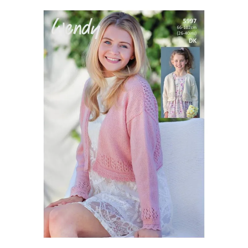 Wendy Fleur DK Bolero Digital Pattern 5997 Discount