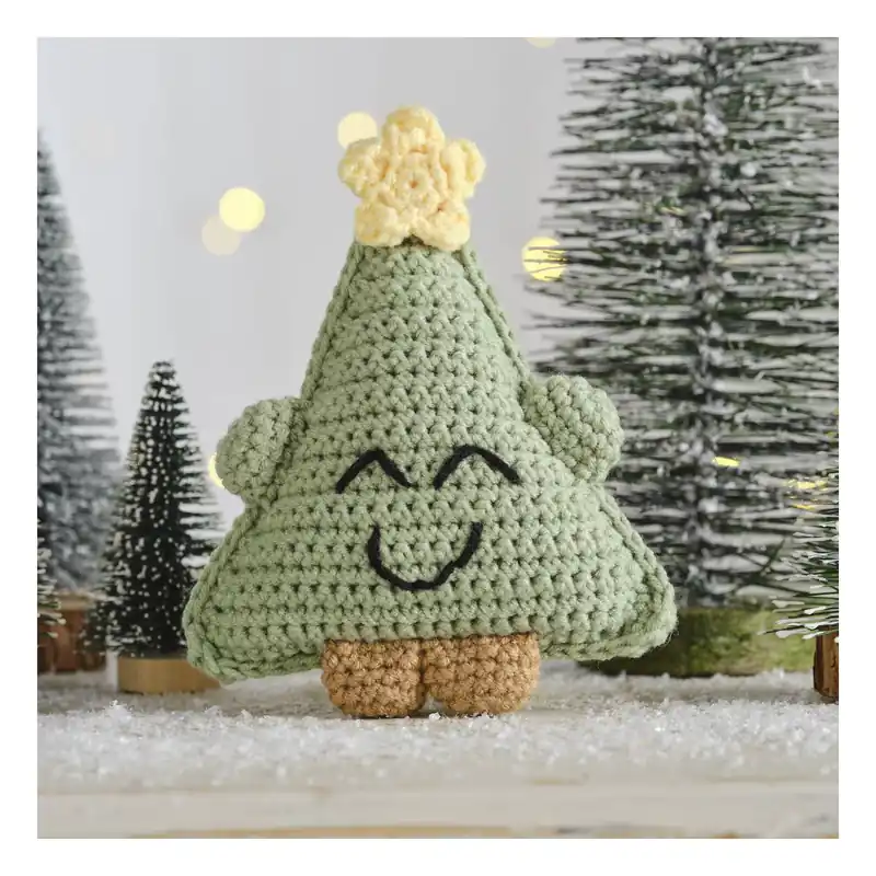 Price Cut Make Your Own Crochet Tree Decoration Kit