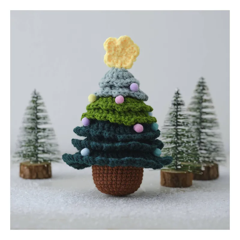 Make Your Own Crochet Christmas Tree Kit Markdown