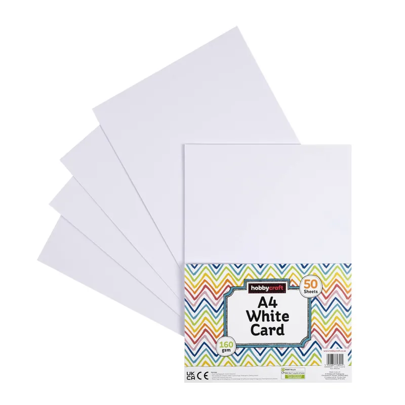 White Card A4 50 Pack Buy Direct