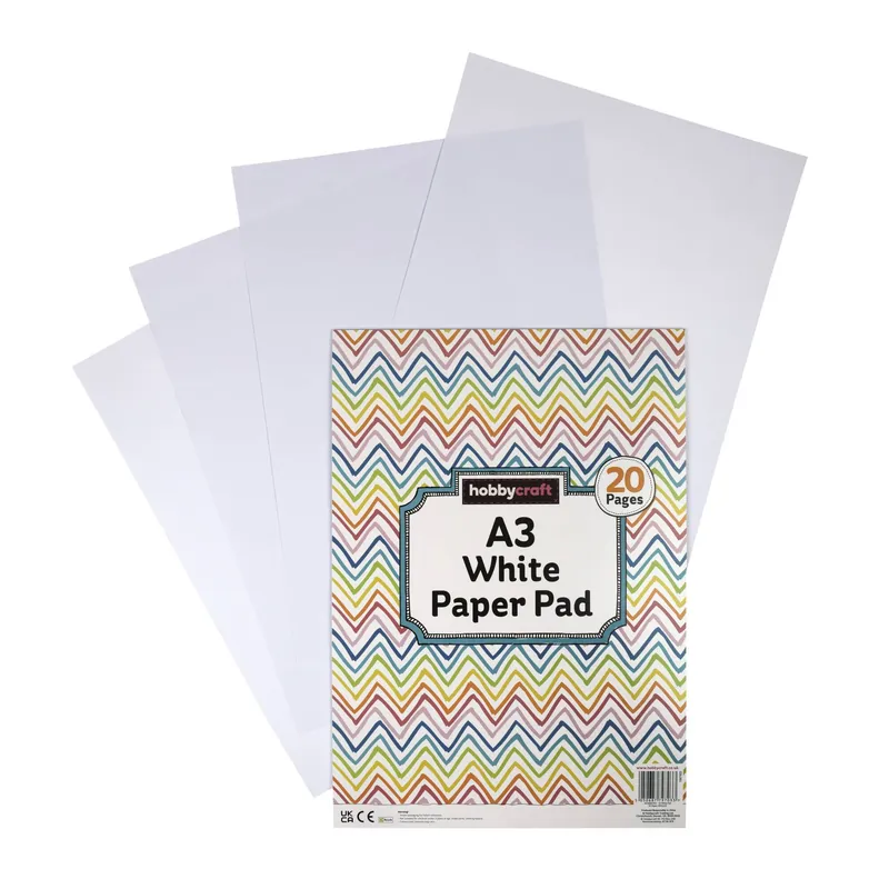 White Paper Pad A3 Warranty Included