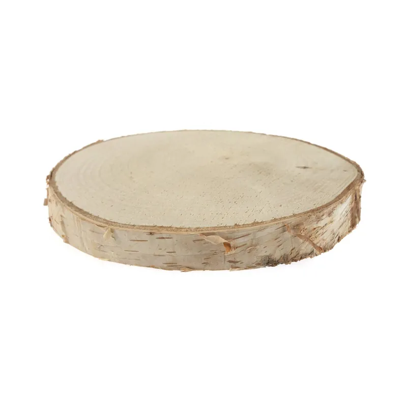 Time-Limited Birch Wooden Slice 15cm