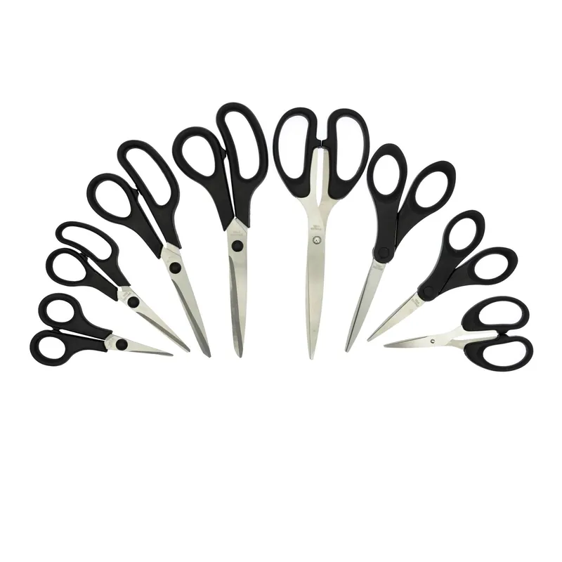 Soft Grip Scissors 8 Pack Bargain