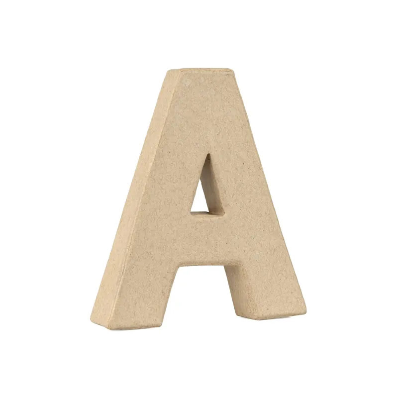 Mini Mache Letter A 10cm Top Pick
