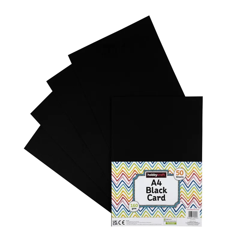 Instant Buy Black Card A4 50 Pack