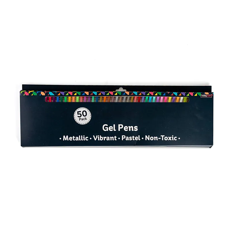Professional Grade Assorted Gel Pens 50 Pack
