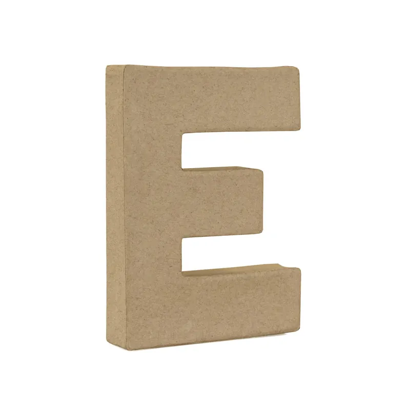 Express Delivery Mini Mache Letter E 10cm