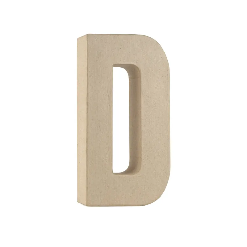 Free Shipping Mache Letter D 20cm