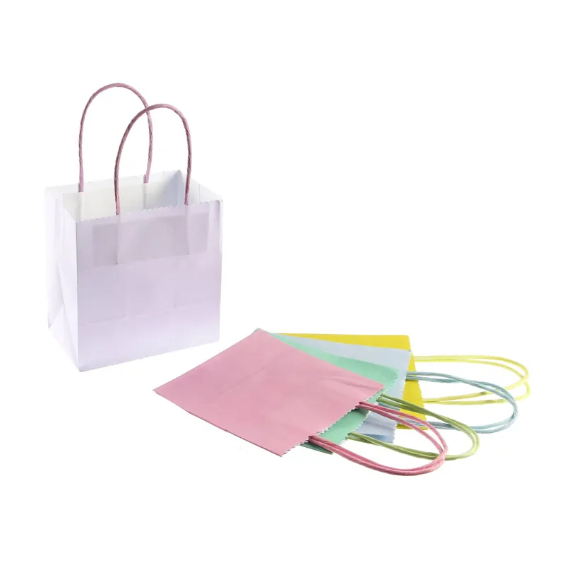 Pastel Ready to Decorate Small Gift Bags 5 Pack Buy Online