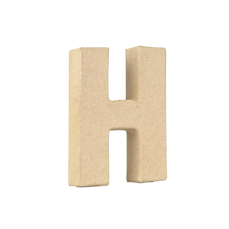 Mini Mache Letter H 10cm While Supplies Last