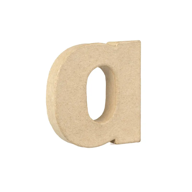 Authentic Lowercase Mini Mache Letter A