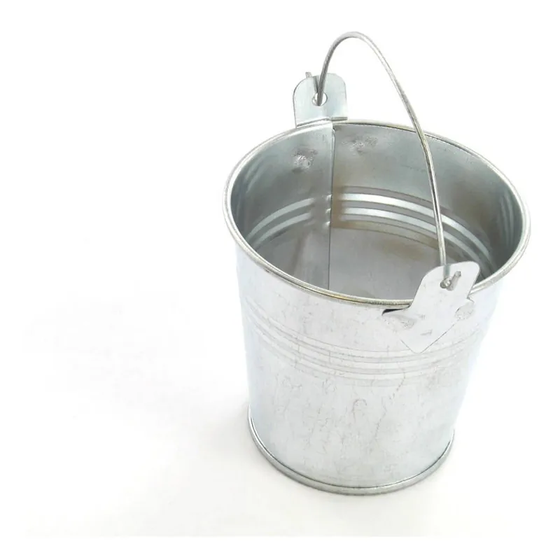 Limited Edition Unpainted Metal Bucket 7.5cm