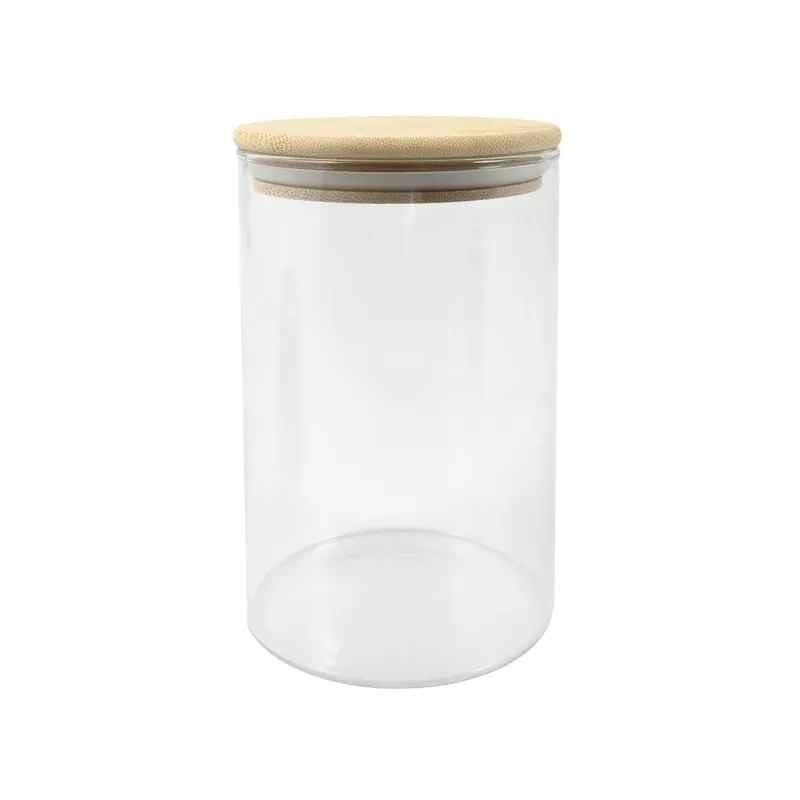 Last Chance Glass Jar with Bamboo Lid 6.5cm x 11cm