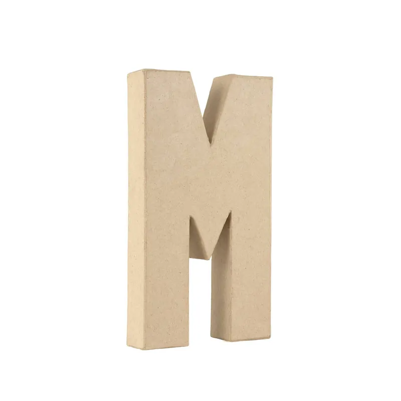 Mache Letter M 20cm Luxury