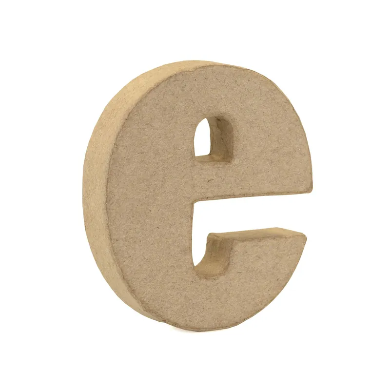 Lowercase Mini Mache Letter E Editor’s Pick