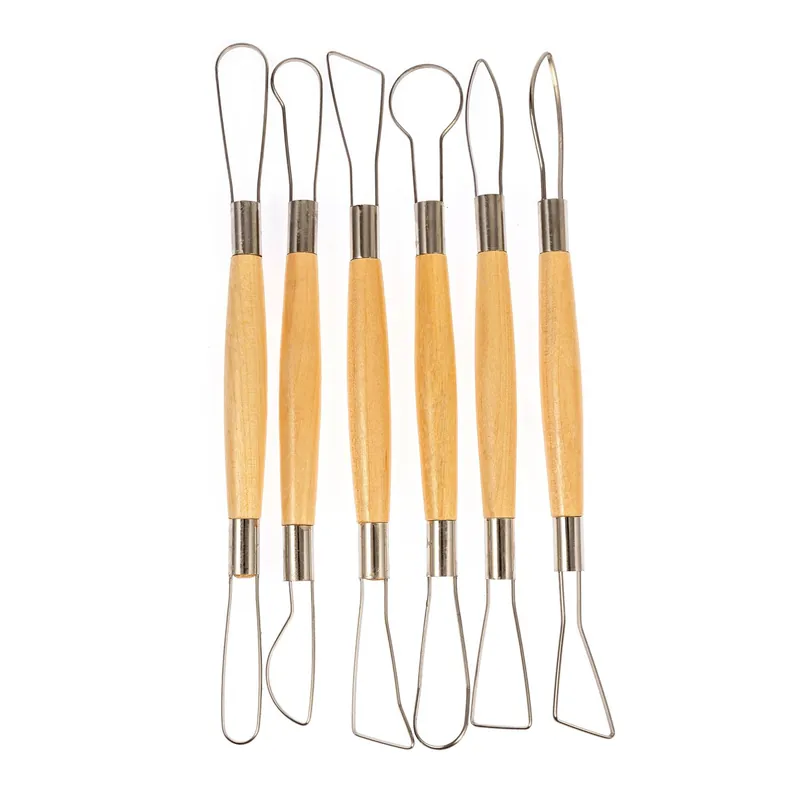 Double-Ended Clay Tool Set 6 Pack Weekend Sale