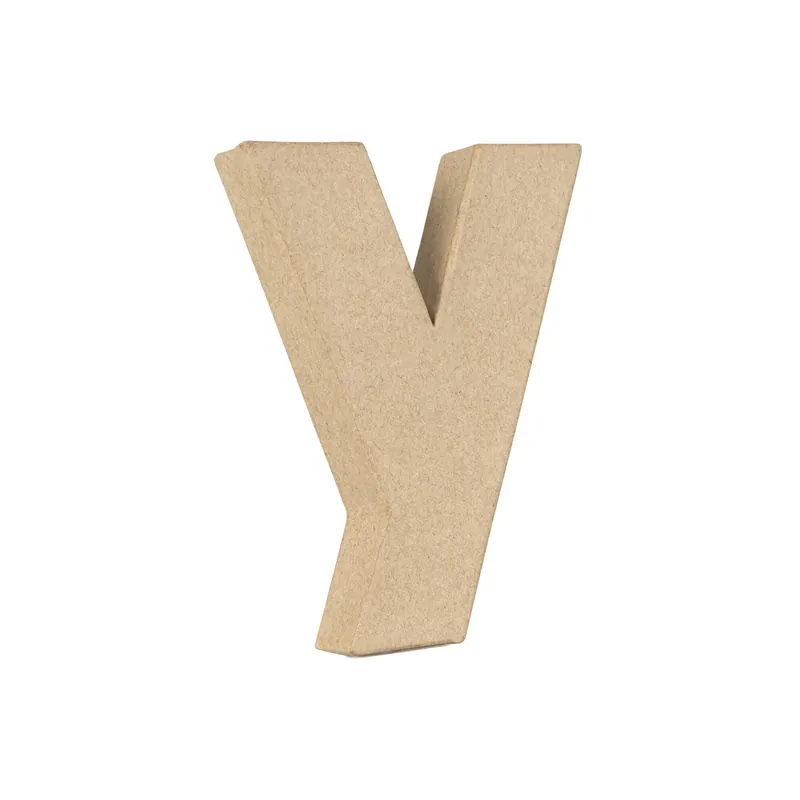 Top Pick Lowercase Mini Mache Letter Y