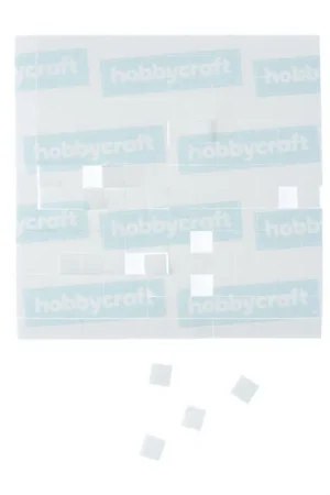 Adhesive Foam Pads 7mm x 7mm x 2mm 196 Pack Reduced Price