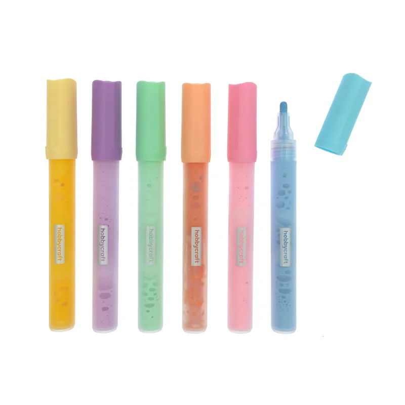Pastel Liquid Chalk Marker Pens 6 Pack Order Now