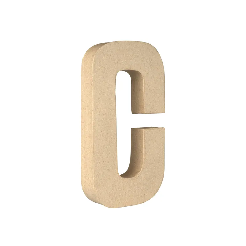 Mache Letter C 20cm Hassle-Free Returns