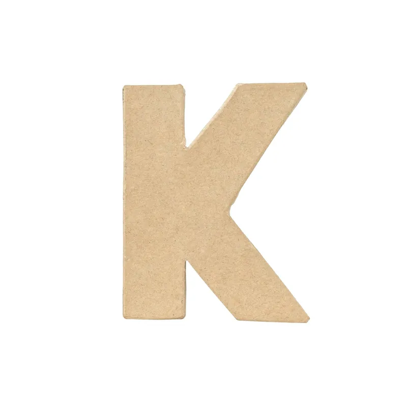 Mini Mache Letter K 10cm Hassle-Free Returns
