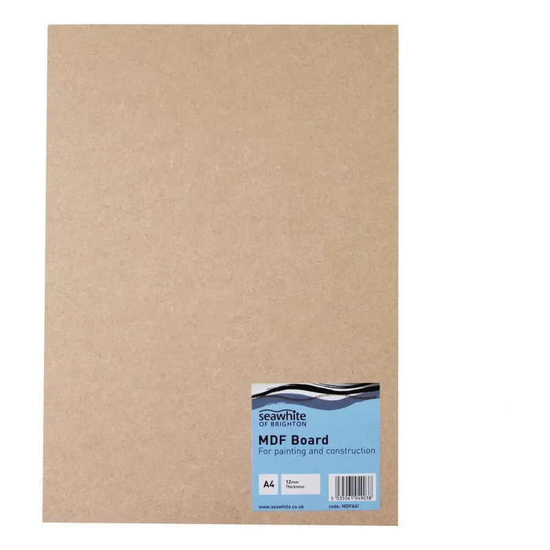 Seawhite MDF Board 21cm x 29.7cm Modern
