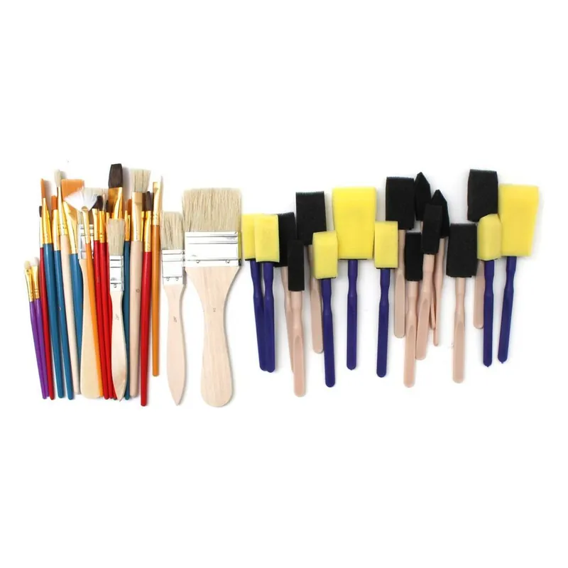 Assorted Brush Pack 40 Pieces High Quality