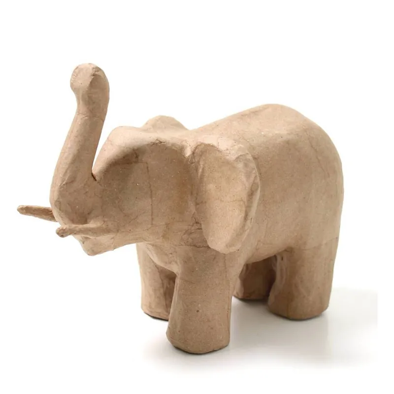 Premium Decopatch Mache Elephant 22cm