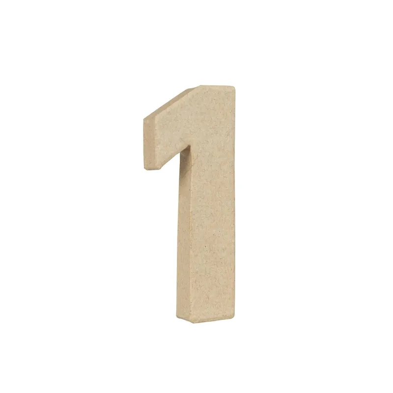 Mini Mache Number 1 10cm Free Returns