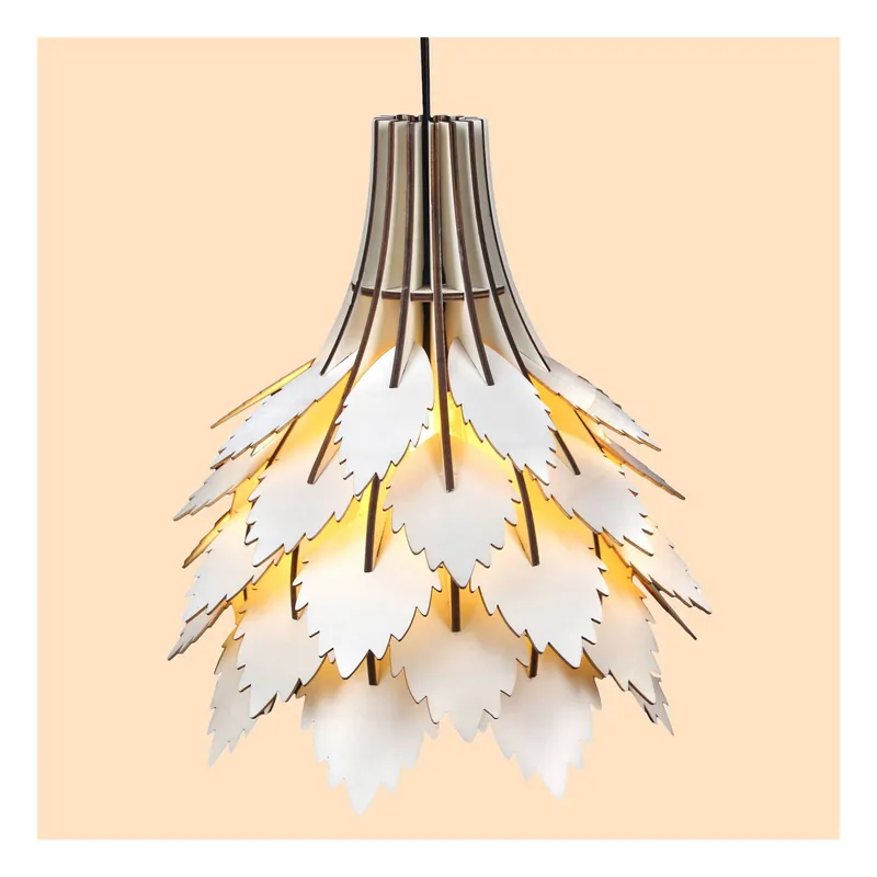 Limited Edition Leaf Wooden Lampshade Kit