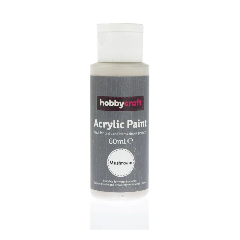Mushroom Acrylic Craft Paint 60ml Handmade