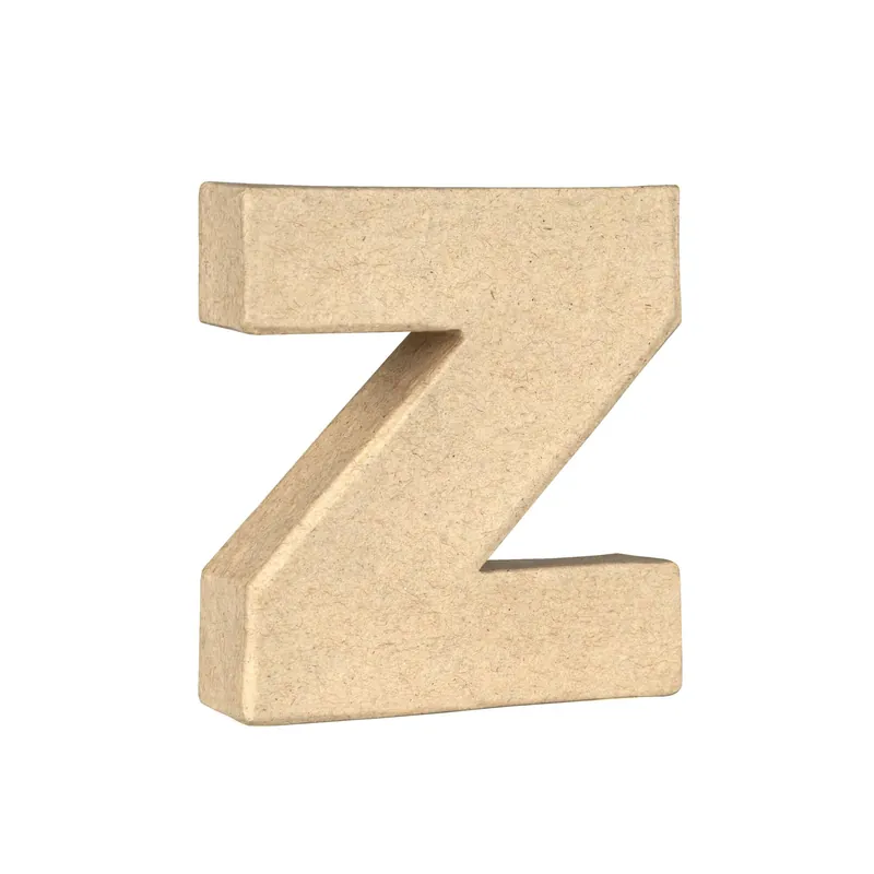Budget Lowercase Mini Mache Letter Z