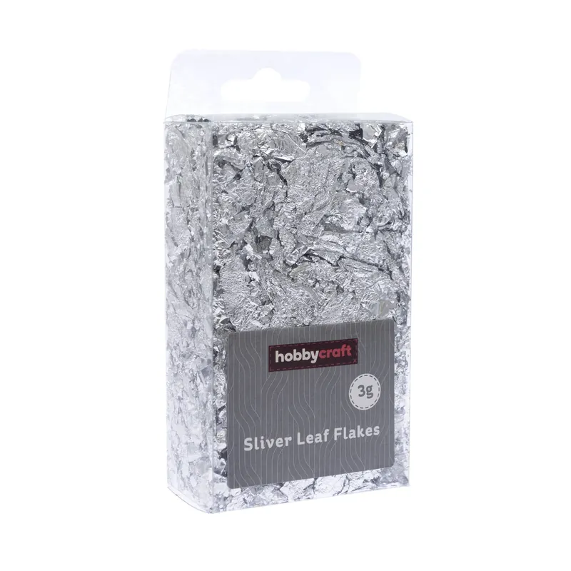 Silver Leaf Flakes 3g Discount