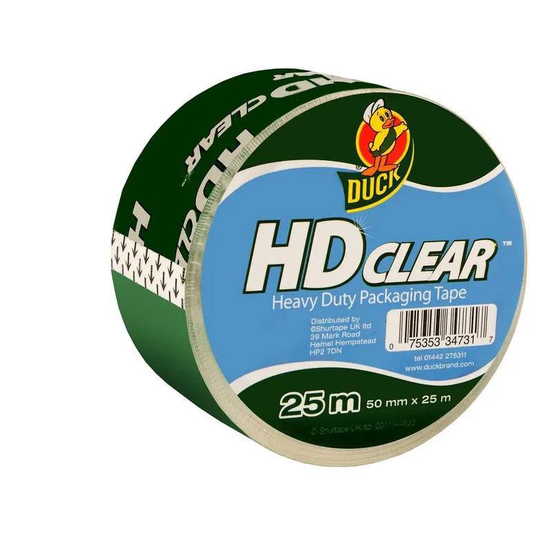 Duck Heavy Duty Packaging Tape 50mm x 25m Grab Now