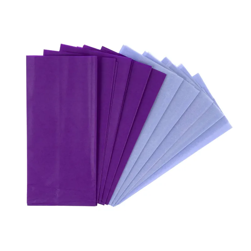 Purple and Lilac Tissue Paper 65cm x 50cm 10 Pack Factory Price