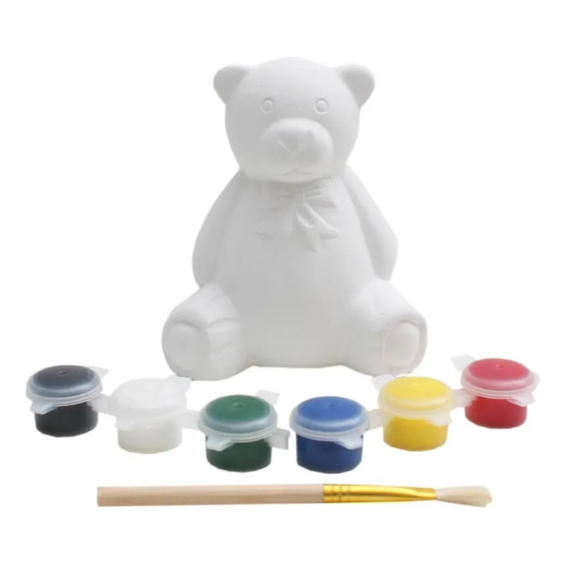 Paint Your Own Teddy Bear Money Box Exclusive