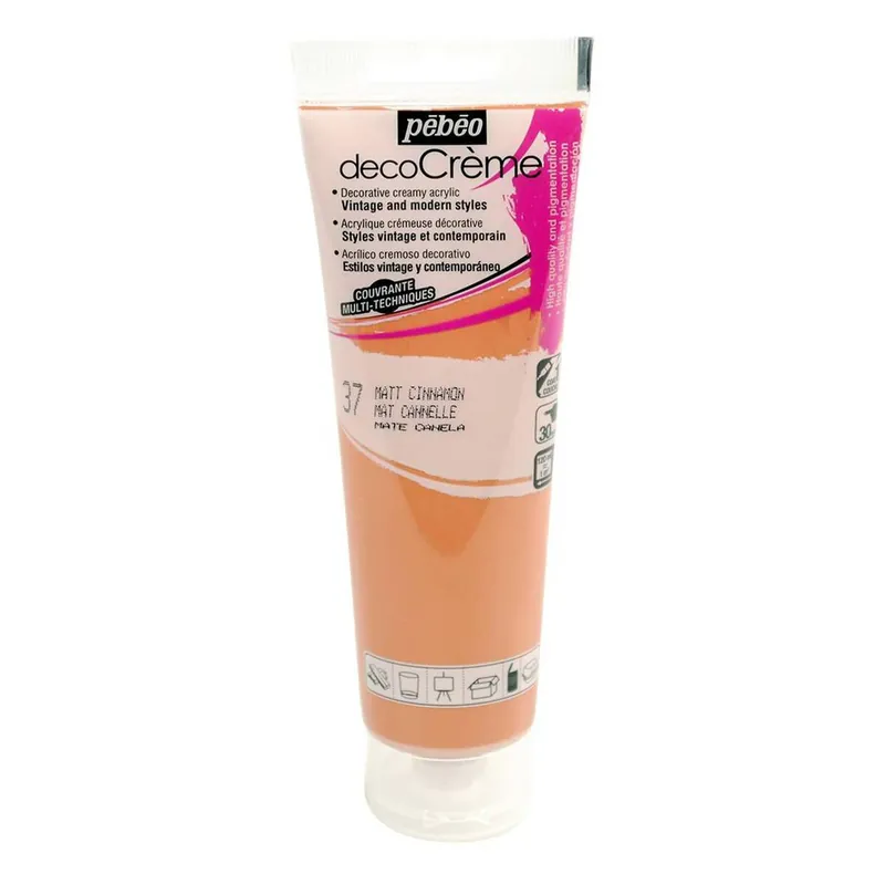 Pebeo Canelle Deco Creme Paint 120ml Next Day Delivery