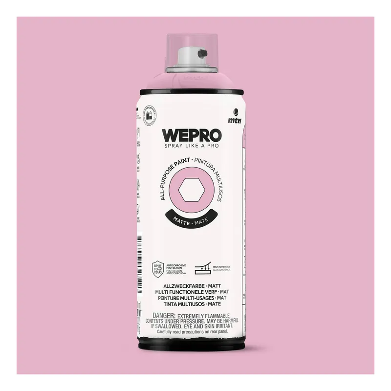 Secure Checkout MTN WEPRO Sakura Pink Matte All-Purpose Paint 400ml