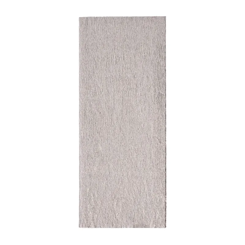 Metallic Silver Crepe Paper 100cm x 50cm Exclusive Offer