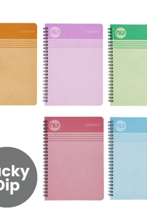 Affordable Assorted Nu: Cloud Notebook A4
