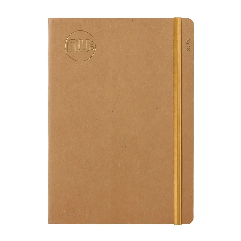 NU Elite Kraft Stitched Notebook A4 Wholesale