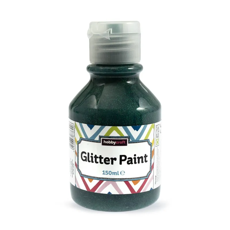 Bulk Order Green Glitter Paint 150ml