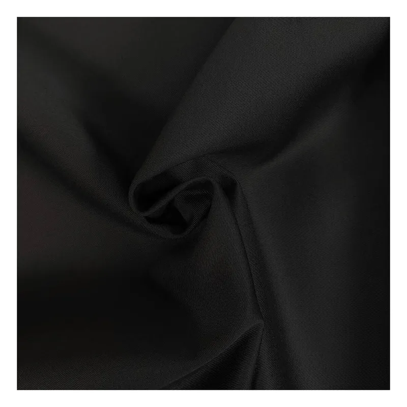 Black Polycotton Drill Fabric by the Metre Limited Time