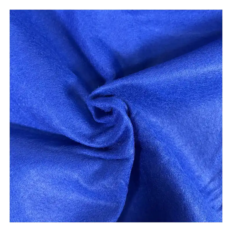 No Minimum Order Royal Blue Felt Fabric by the Metre