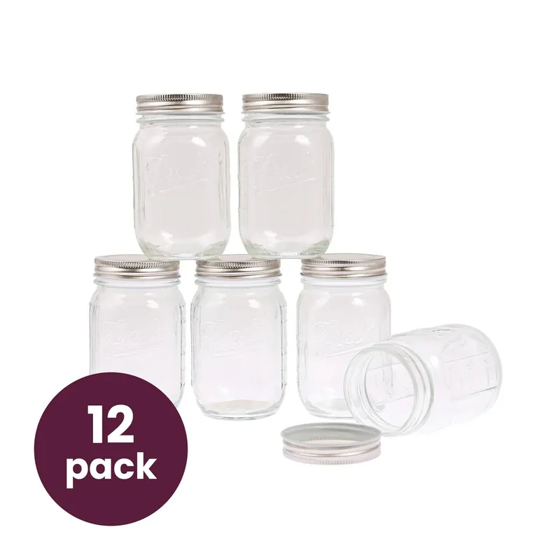 Order Now Preserving Glass Jars 490ml 12 Pack Bundle