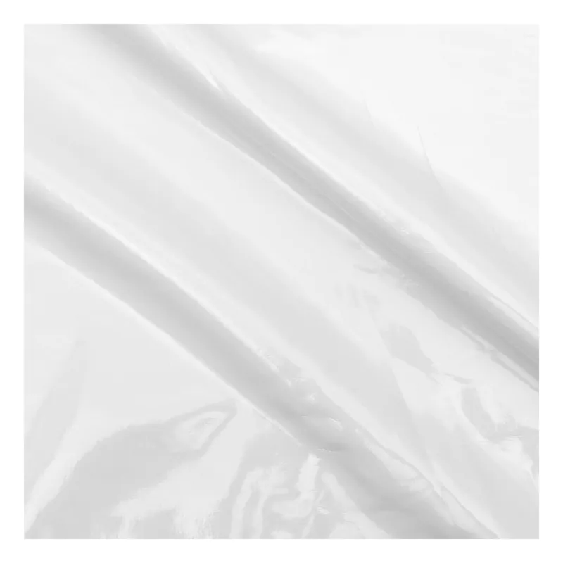 Secure Checkout White PVC Fabric by the Metre