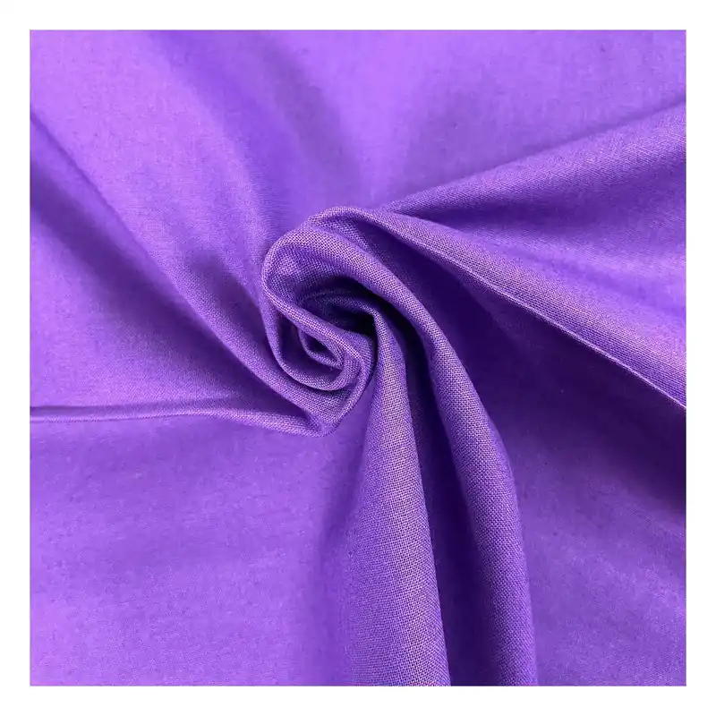 Purple Cotton Homespun Fabric by the Metre Premium